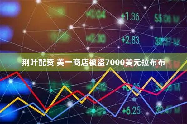 荆叶配资 美一商店被盗7000美元拉布布